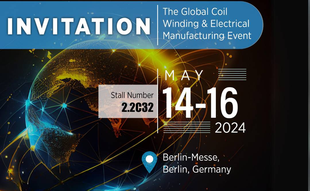 Global Coil Winding & Electrical Manufacturing Event in Berlin, Germany